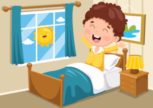 illustration kid waking up 29937 173